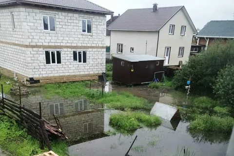 Под Рыбинском затопило садоводства и целые деревни