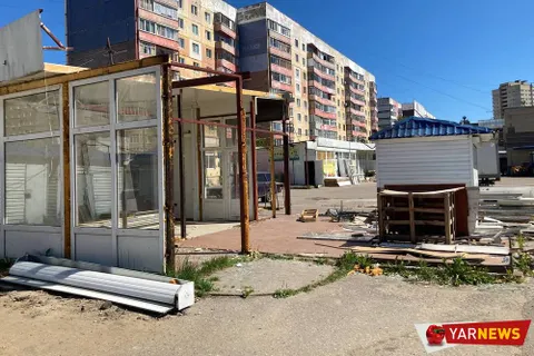 В Ярославле окончательно закрывается «Заволжский рынок»