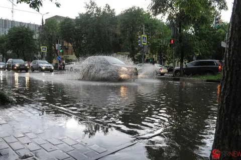 Ярославль ушел под воду. С фото