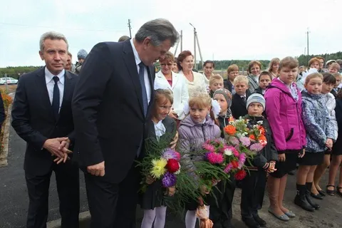 Новый учебный год ребята из села Дмитриевского Даниловского района Ярославской области начали в новой школе