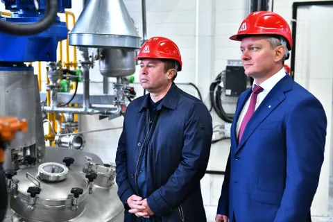 Глава Ярославля побывал на открытии завода «ДУГАЛАК»