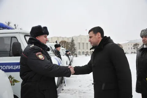 Ярославская полиция получила 19 новых служебных автомобилей