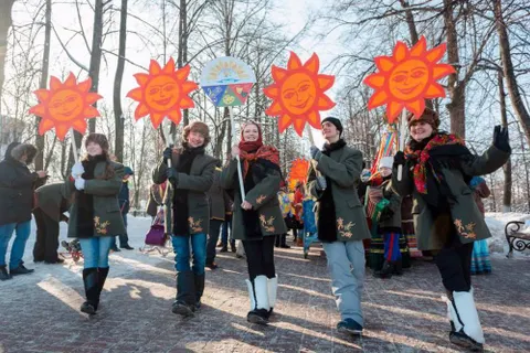 В Ярославле отгуляли Масленицу