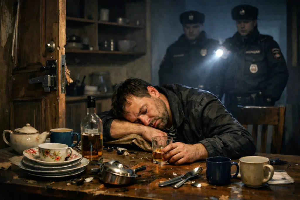Пьяный ярославец уснул во время совершения преступления