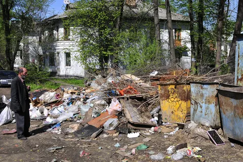 Ярославль превратился в Неаполь времен забастовки мусорщиков