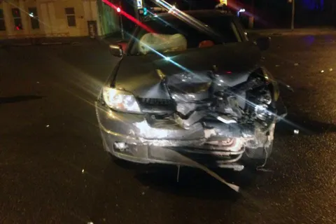 В Ярославле в ДТП попал полицейский