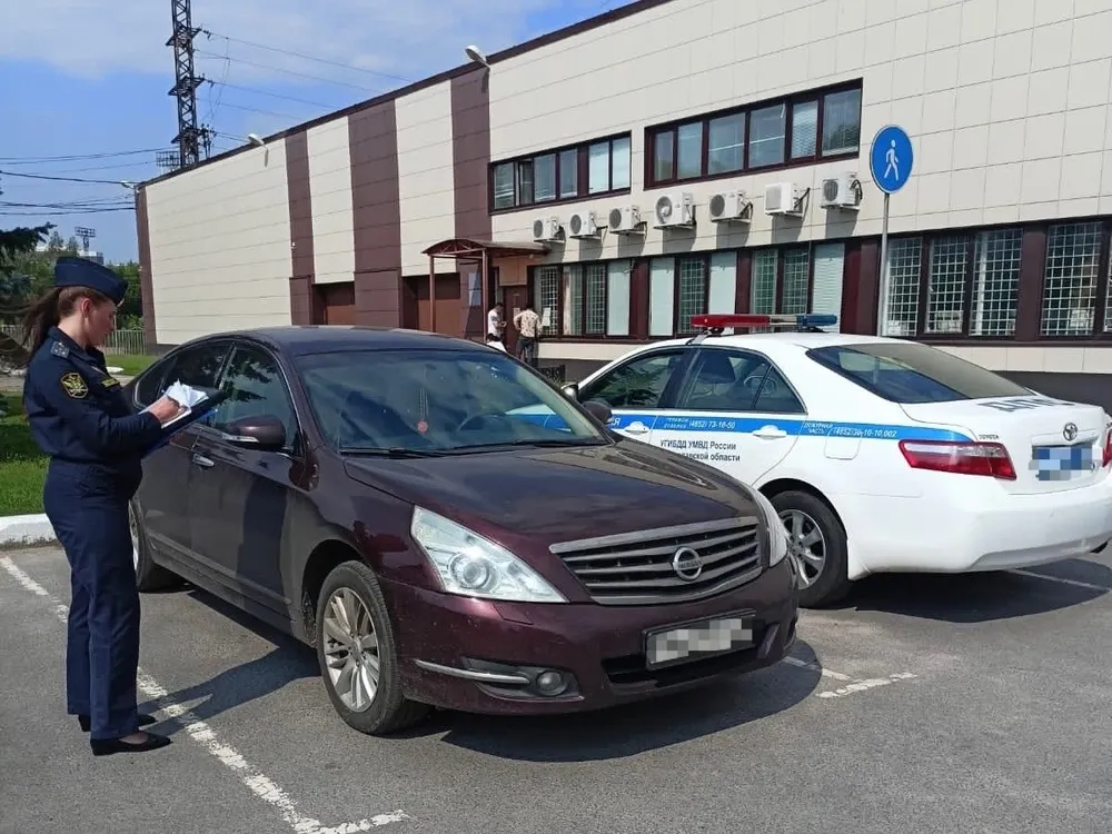 После сотого нарушения ПДД у ярославца арестовали иномарку
