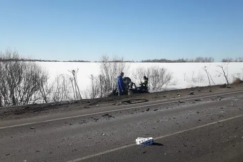 Под Ярославлем при столкновении с битумовозом погиб водитель «ВАЗа»