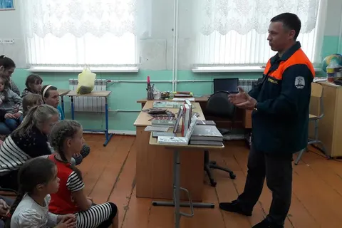РВИО в гостях у Чебаковской школы