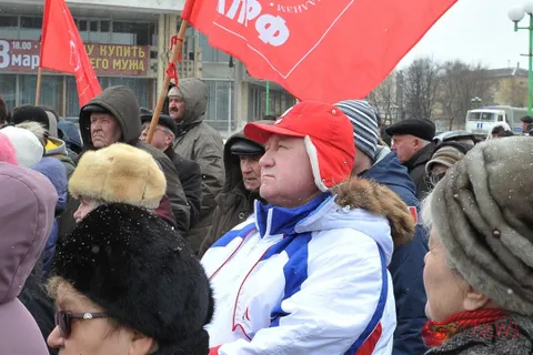 В Ярославле начали собирать деньги семьям погибших «Беркута» на Украине. Фоторепортаж