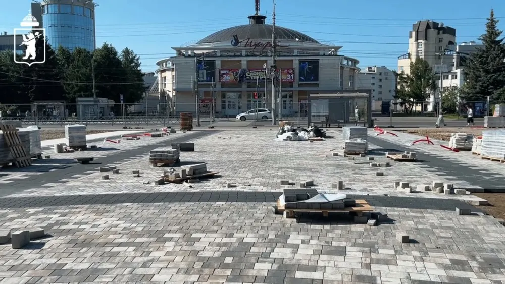 Площадь Труда в Ярославле откроют через два месяца