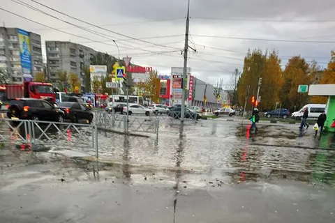  Ярославль тонет в лужах: фоторепортаж