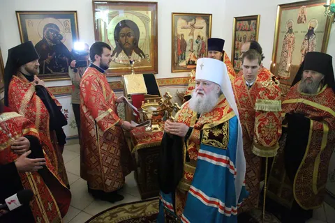 В Ярославле освятили часовню Кирилло-Афанасьевского монастыря