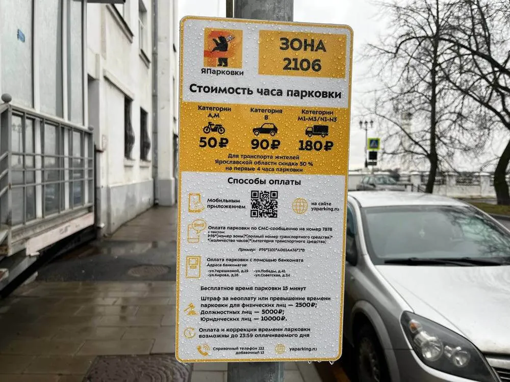 В мэрии Ярославля ждут денег от использования платных парковок