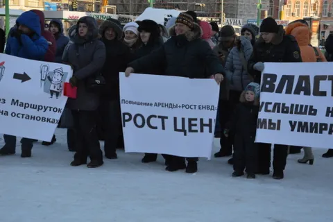 Ярославские предприниматели вышли на митинг 