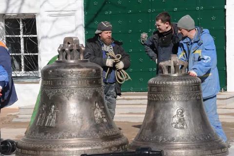 На звоннице Кирилло-Афанасиевского монастыря в Ярославле вновь зазвучали колокола
