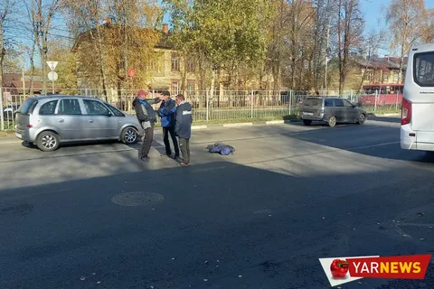 В Заволжском районе Ярославля «Ока» сбила пешехода