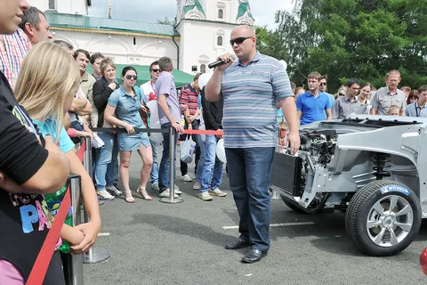 В Ярославле увидели ё-мобиль. С фото и видео