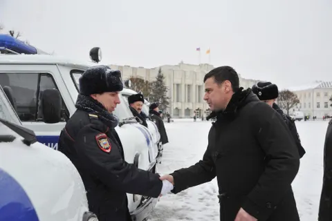 Ярославская полиция получила 19 новых служебных автомобилей