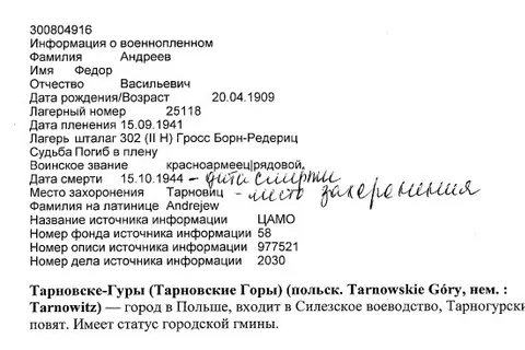 В Ярославле разыскивают родственников солдата, погибшего в годы Великой Отечественной