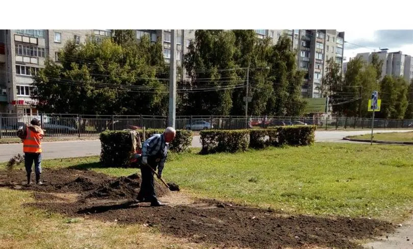 Благоустроена территория проспекта Машиностроителей в Заволжском районе Ярославля