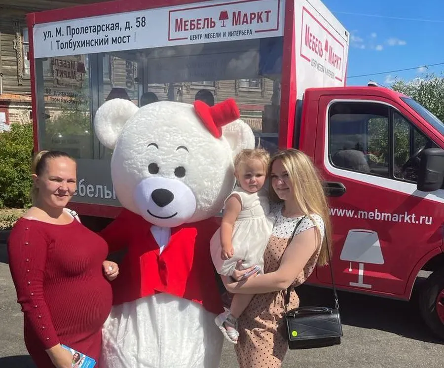 «МебельМаркт» поздравил жителей Тутаева и Рыбинска с Днем города