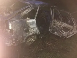 В Ярославской области в праздник сгорело два автомобиля