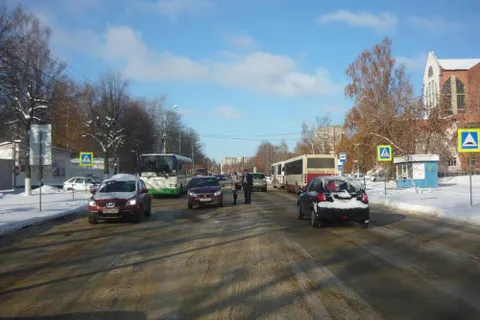 В Ярославле автоледи сбила пожилую женщину на «зебре»