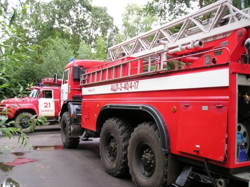 Под Ярославлем в пожаре погиб мужчина