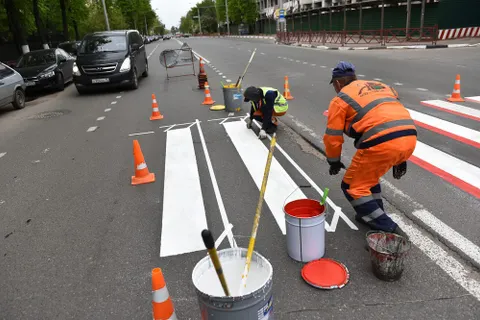 На пешеходном переходе в центре Ярославля появилась первая 3D разметка