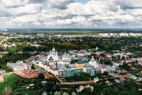 Ростов Великий - обзор с аэролифта