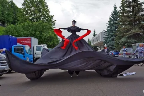 В Ярославле прошел фестиваль уличных театров