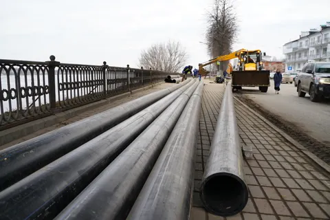 «Ярославльводоканал» проводит работы по замене дюкера через Волгу