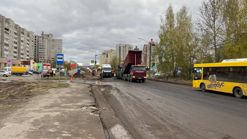 Проспект Машиностроителей в Ярославле частично перепроектируют