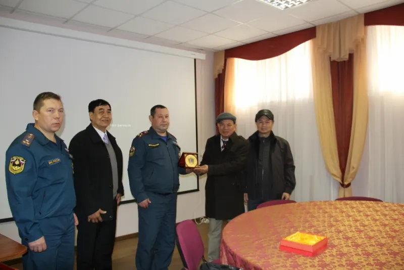Ярославль посетили пожарные из Вьетнама