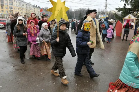 В Ярославле продолжились Рождественские гулянья. Фоторепортаж