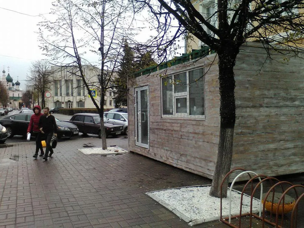 Сарай на улице Кирова в центре Ярославля оказался случайно