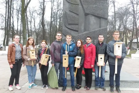 В Ярославле прошла акция «Птичье новоселье»