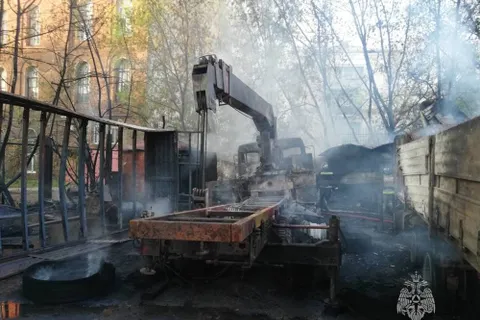 Стала известна предварительная причина пожара на Перекопе в Ярославле