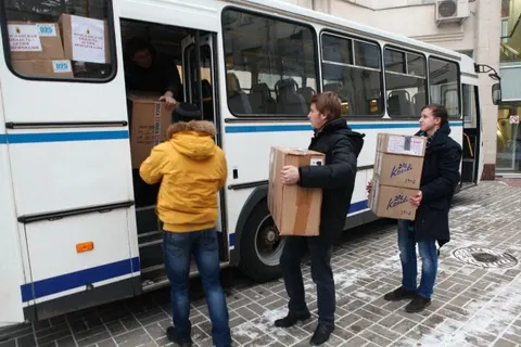 В Ярославской области сформирован гуманитарный груз детям Новороссии