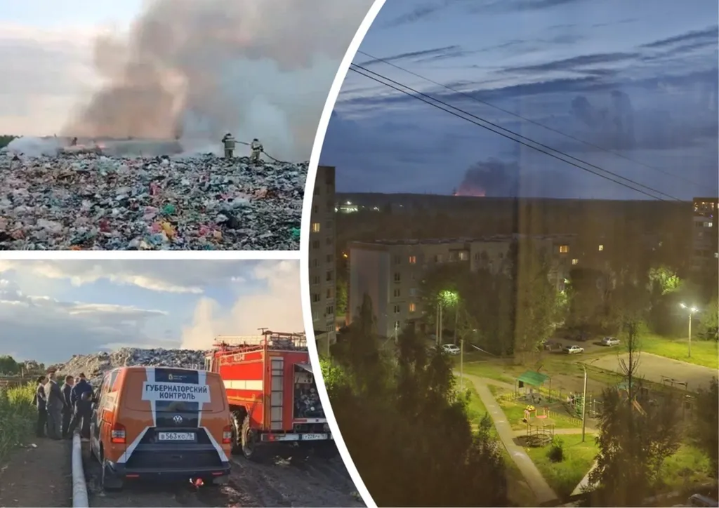На полигон под Ростовом Великим из-за пожара не будут возить мусор