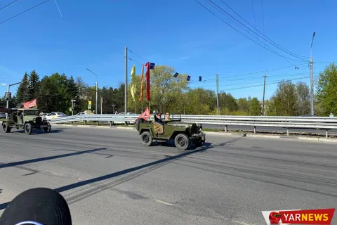 В Ярославле начался народный парад Победы