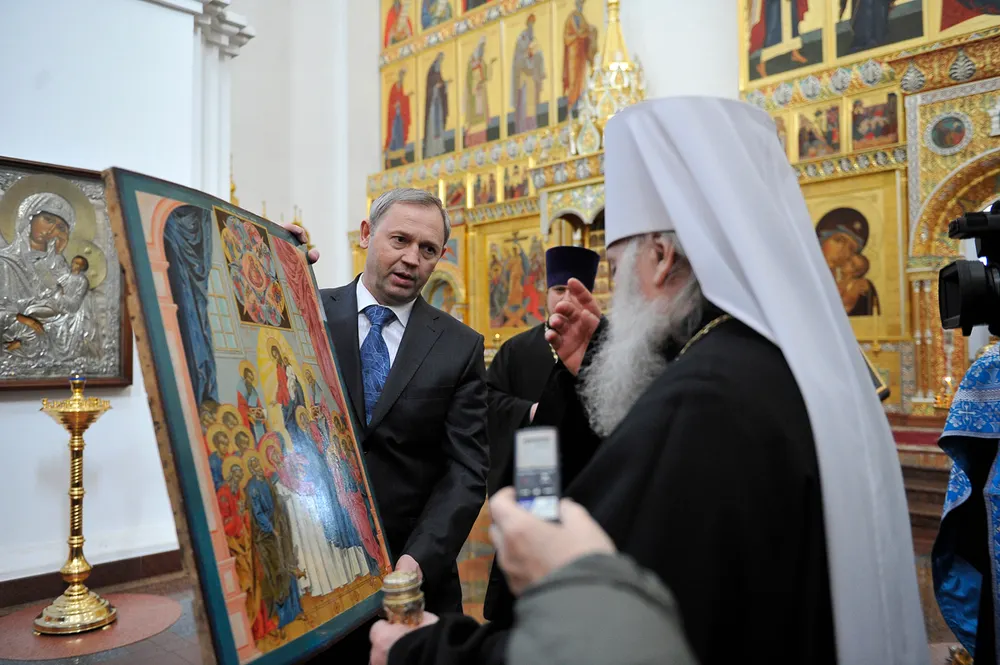 В Ярославскую область вернулась похищенная икона. Фоторепортаж