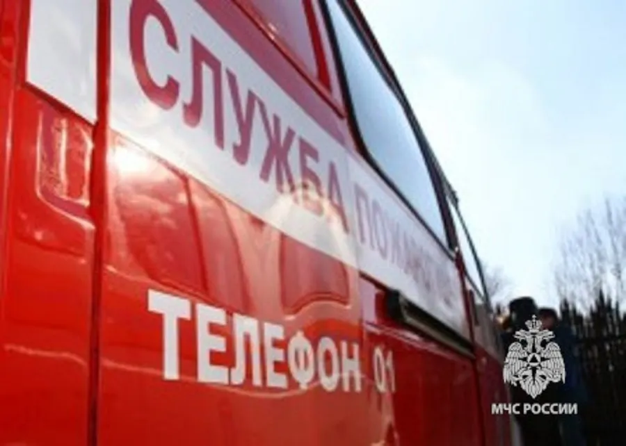 Под Ярославлем горело административное заводское здание