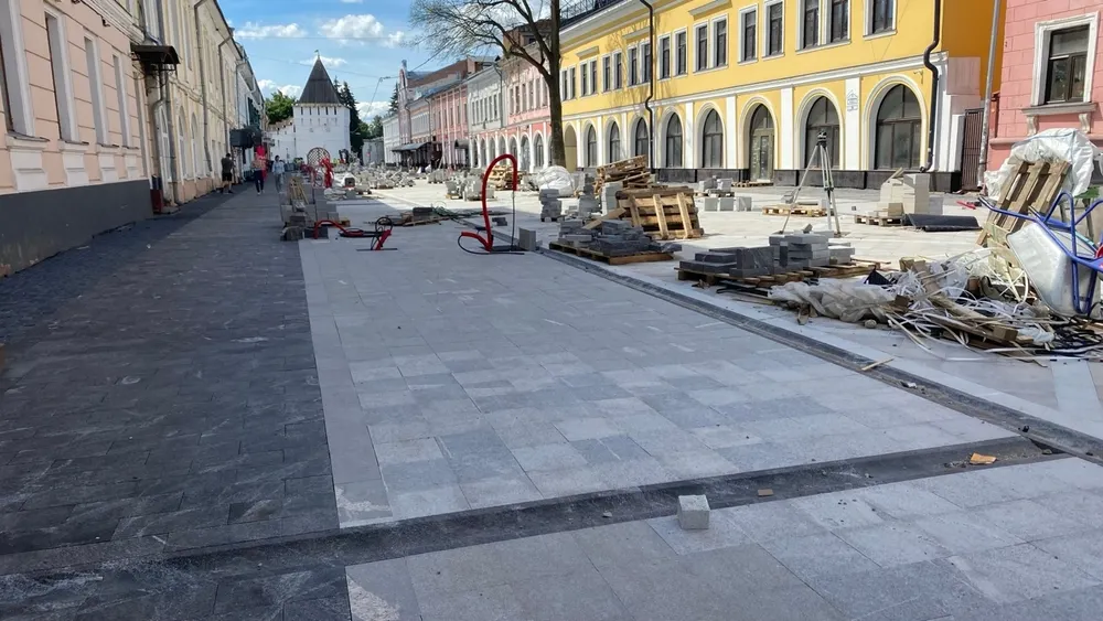 Вторую улицу пешеходного центра Ярославля откроют для прогулок