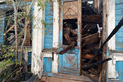 Пожар в доме-памятнике в Ярославле мог начаться из-за поджога