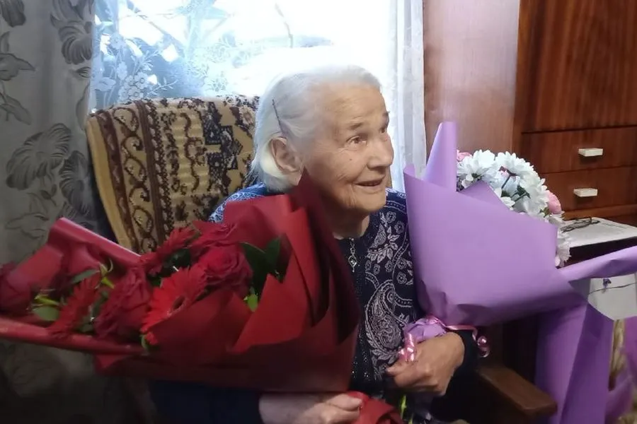 Жительница Рыбинска отмечает 100-летний юбилей