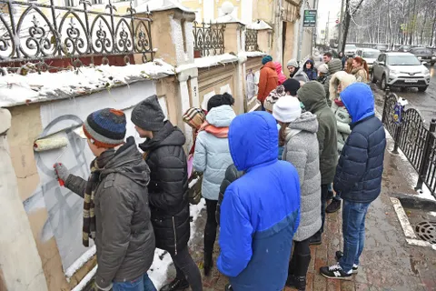 В зоне ЮНЕСКО в Ярославле стены зданий очистят от граффити