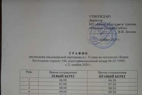 В Тутаеве переправу через Волгу начинает муниципальный теплоход