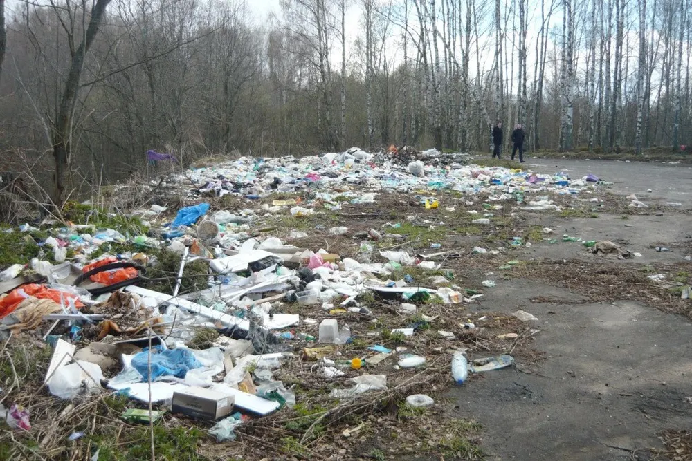 В Брейтовском районе обнаружены четыре несанкционированных свалки